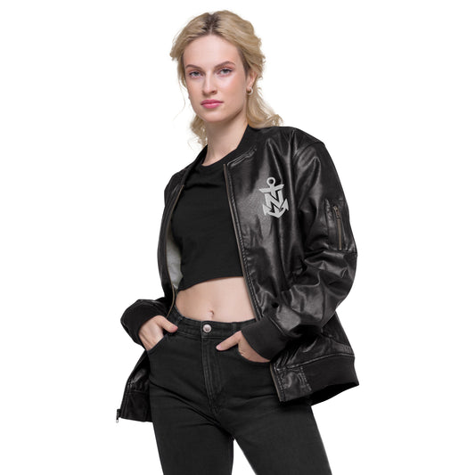 Neptunica Leather Bomber Jacket | DJ Essentials