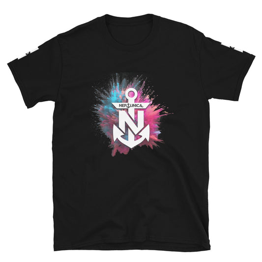 Short-Sleeve Unisex T-Shirt | Black Colorsplash Edition