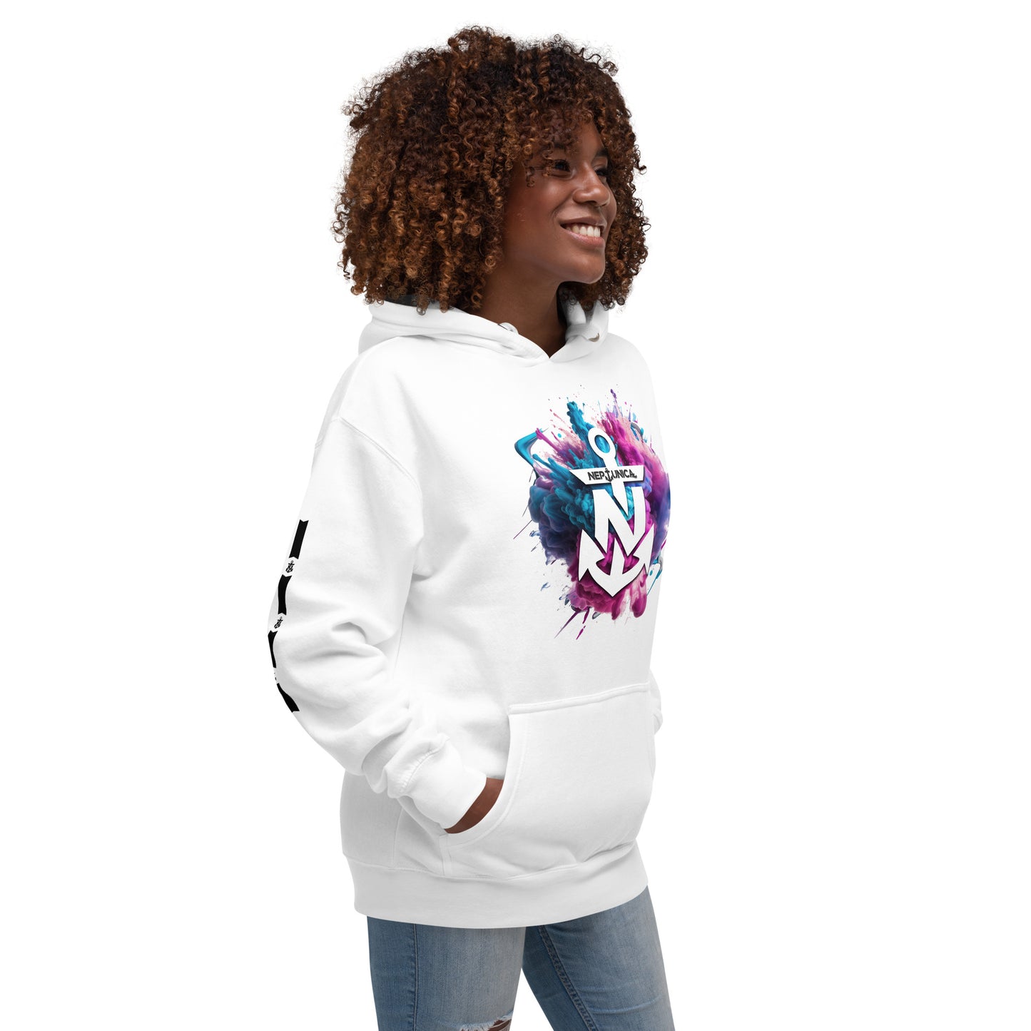 Neptunica Unisex Hoodie | Colorsplash Edition
