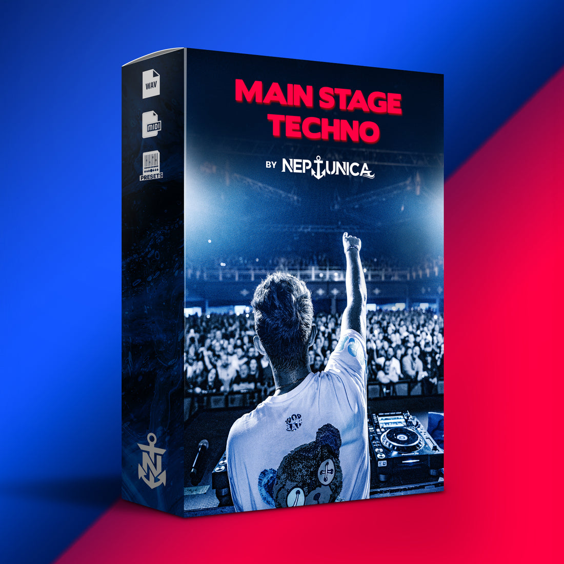 Neptunica Releases the "Mainstage Techno Sample Pack" – Your Ultimate Sound for Techno and EDM!