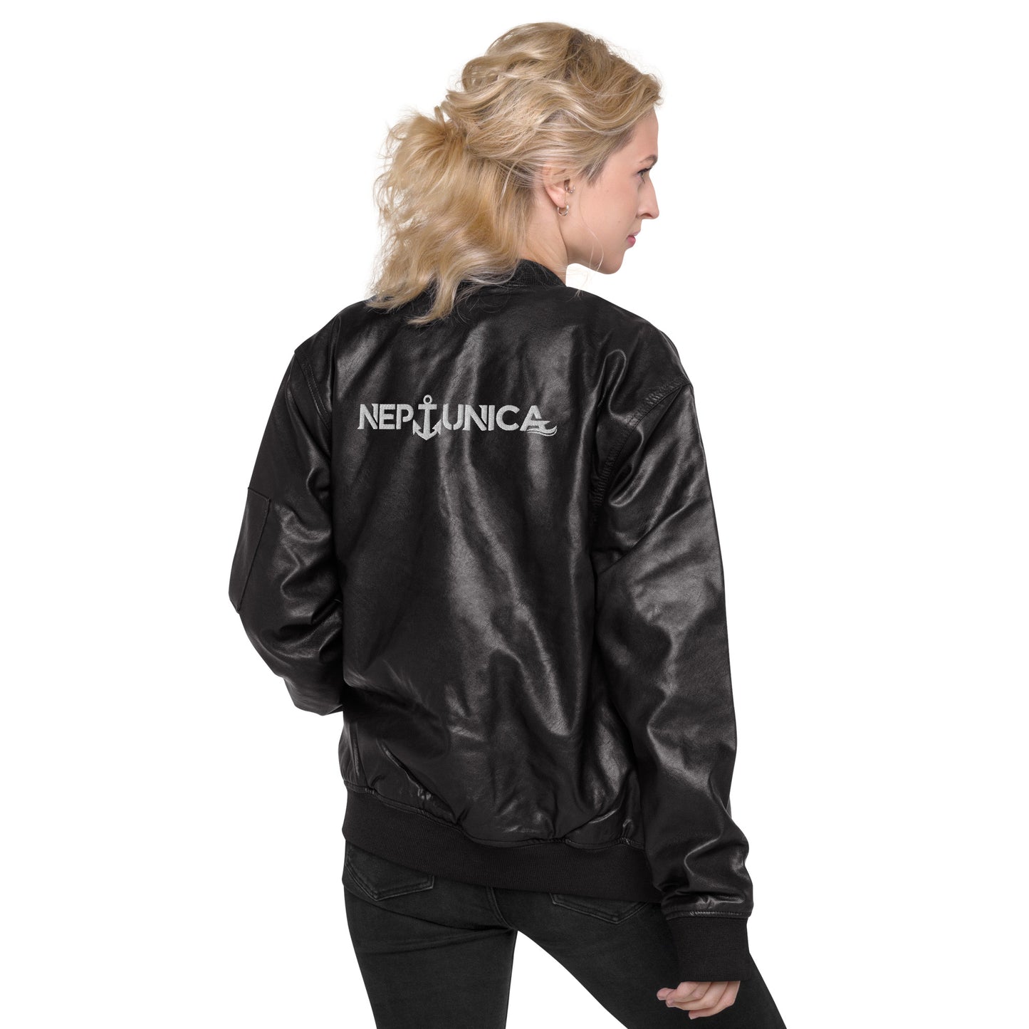 Neptunica Leather Bomber Jacket | DJ Essentials