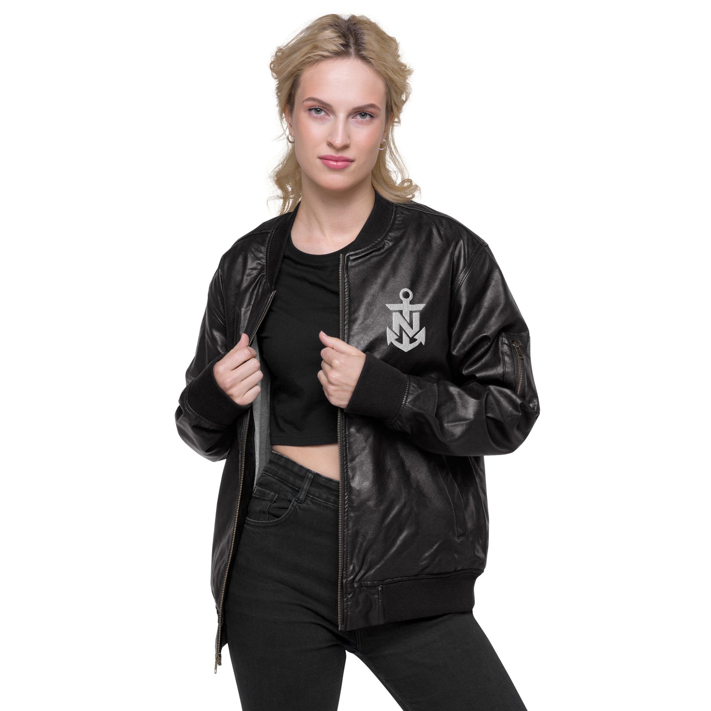 Neptunica Leather Bomber Jacket | DJ Essentials