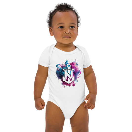 Neptunica Organic Cotton Baby Bodysuit | Colorsplash Edition