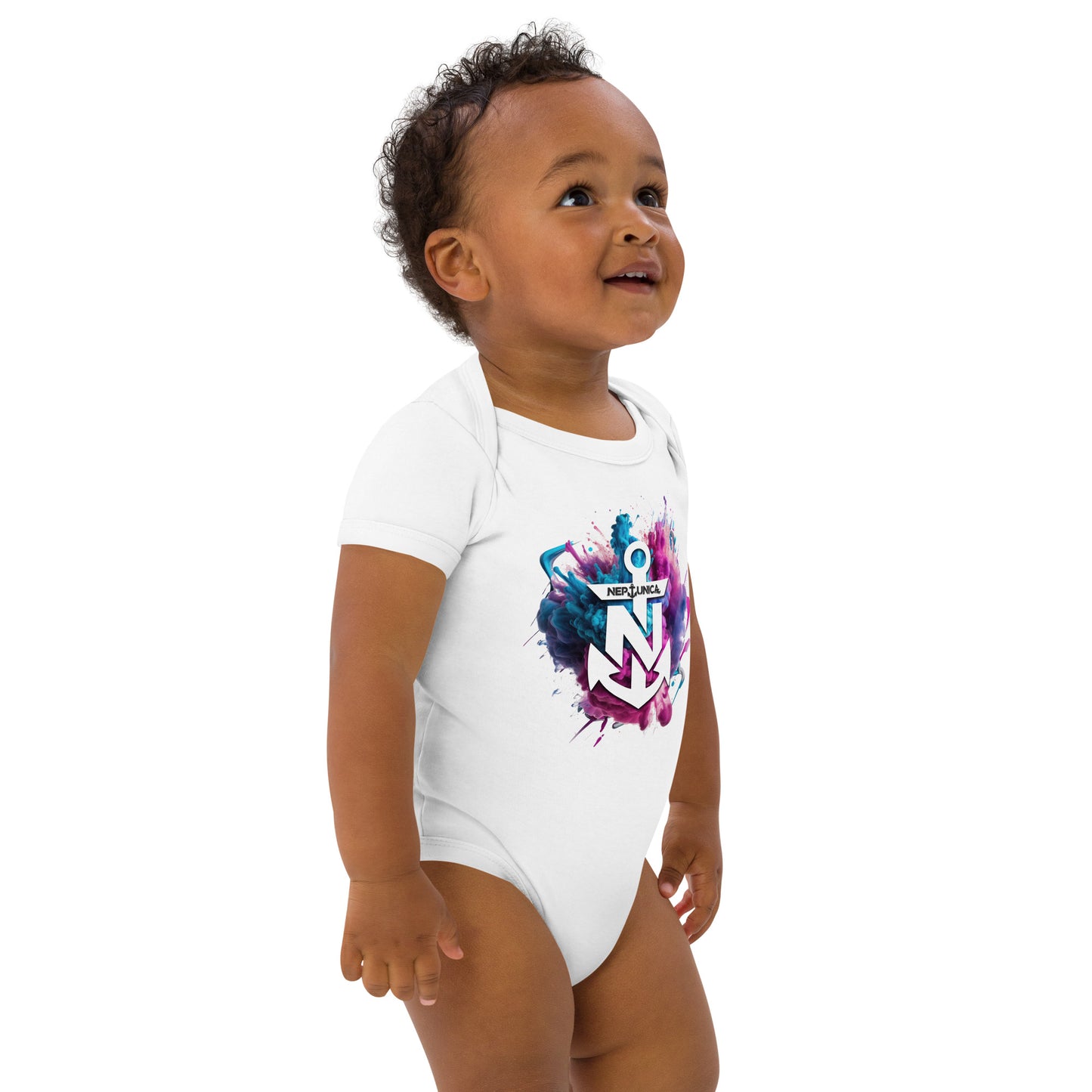 Neptunica Organic Cotton Baby Bodysuit | Colorsplash Edition